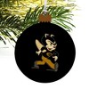 Emporia State University Secondary Logo Wood Christmas Tree Holiday Ornament - 4 of 4