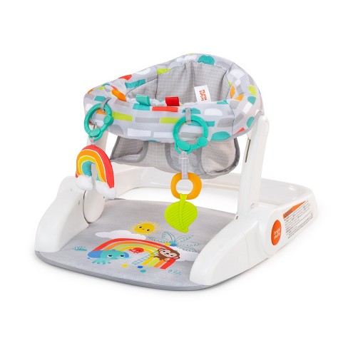 Bright Starts 2 in 1 Sit Up Floor Seat Neutral Target