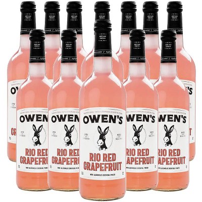 Owen’s Craft Mixers Rio Red Grapefruit 12 Pack Handcrafted In The Usa ...