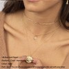 Turandoss Gold Disc Layered Necklaces for Women - Dainty Stack  Choker Pendant Necklaces, Gold Jewelry for Women, Birthday Christmas Gifts for Girls - 3 of 4