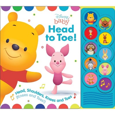 Disney Baby Winnie the Pooh - Head to Toe! Listen and Learn 10-Button Sound Board Book