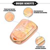 Unique Bargains Compatible 5 Button Car Key Fob Cover for Cadillac Escalade ATS CTS - 3 of 4