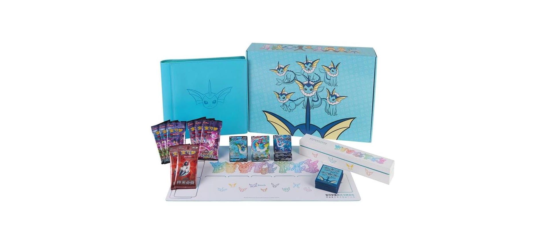 Pokemon Card Game Eevee GX Collection Box (Chinese) - Vaporeon