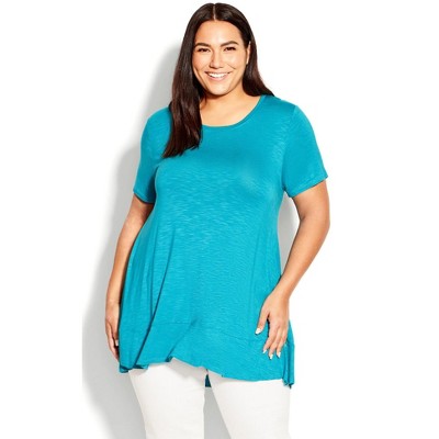 Avenue Women's Plus Size Alisha Swing Tunic