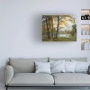 Trademark Fine Art -Albert Biersdant 'A Quiet Lake' Canvas Art - 2 of 4