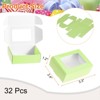 Unique Bargains Durable Soap Packaging Boxes Window Design Versatile Applications Gift Box 32 Pcs - 2 of 3