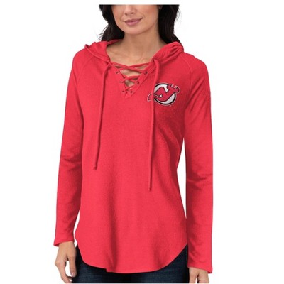 Touch Womens New Jersey Devils Hoodie Sweatshirt