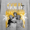 Golden Girls Golden Standard Women's Gray Heather Short Sleeve Crop Tee - 2 of 3