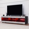 Hommpa 57" LED TV Stand for TVs Up to 65" with Storage Media Console Entertainment Center - 2 of 4