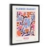 Stupell Industries Ibiza Flower Market Floating Frame Canvas Art - 2 of 4