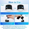 TruAIR Black Foldable Retractable Double-Sided Phone Holder - 4 of 4