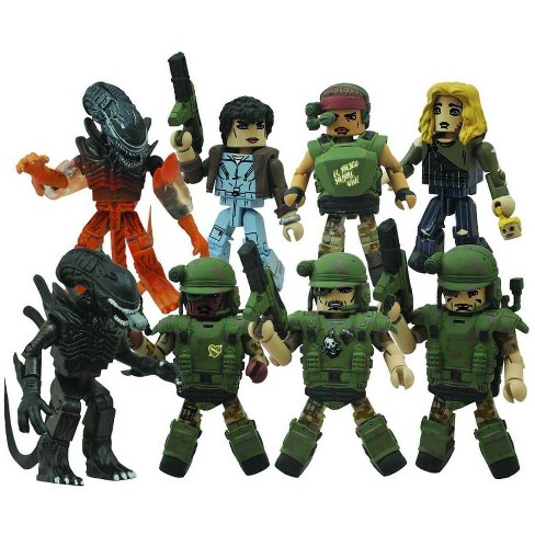 Diamond Comic Distributors Inc Aliens Minimates Series 2 Sealed Case Of 12 Target - alien army roblox