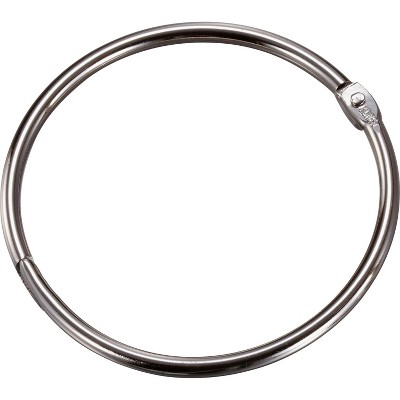 Officemate Book Rings 3" Diameter Silver 99706