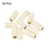 Unique Bargains Screw-on Snooker Billiard Pool Cue Tips Ferrules 30 Pcs - 3 of 4