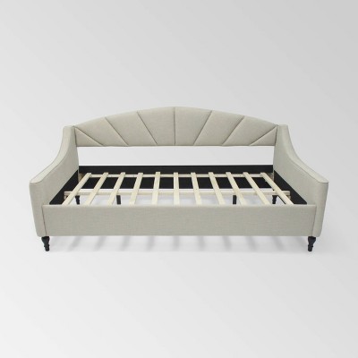 Twin Mavert Contemporary Upholstered Daybed Beige - Christopher Knight Home