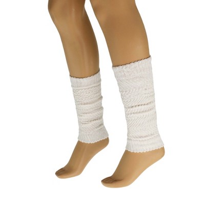 Retro-Inspired Cotton Leg Warmers for Women Soft, Stretchy, 20” Long Knit Warmers 1 Pair