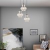 Livex Lighting Art Glass 1 - Light Pendant in  English Bronze - 3 of 4