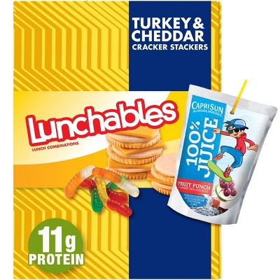 Oscar Mayer Lunchables Turkey & Low Fat Cheddar Cheese Meal Combinations - 9.2oz