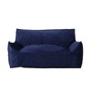 NicBex Bean Bag Chair,Velvet Beanbag Chair with Armrests,Oversized Lounge Sofa for Couples,Comfy Chair for Living Room Bedroom - 2 of 4