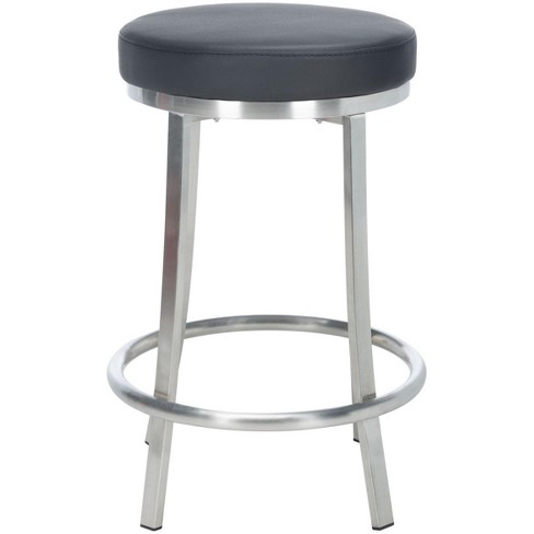 Obito Swivel Counter Stool - Black - Safavieh : Target