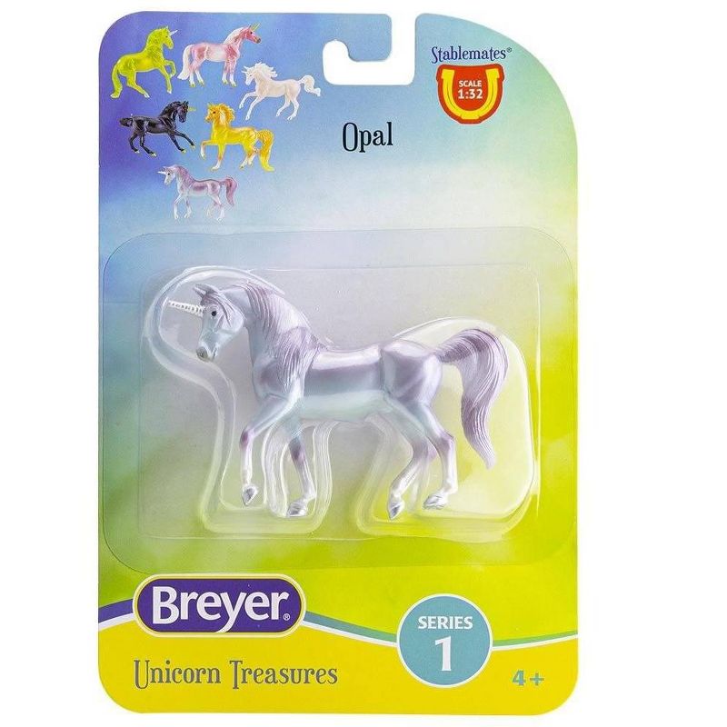 Breyer Animal Creations Breyer Unicorn Treasures 1:32 Scale Model Horse | Opal, 1 of 2