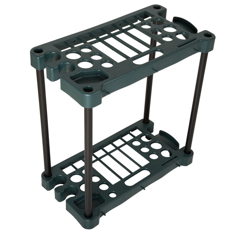 Fleming Supply Compact Utility Garden Tool Storage Rack – 23" x 12.5" x 24", 1 of 6