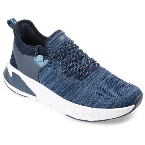 Vance Co. Gibbs Knit Athleisure Sneaker, Blue 10.5 : Target