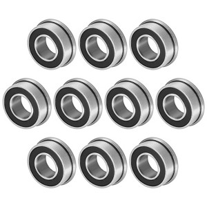 Unique Bargains Chrome Steel Durable Long-lasting Multipurpose Use Flanged Ball Bearing 10 1/4" x 1/2" x 1/5" - 1 of 4