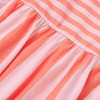 Lands' End Kids Short Sleeve Gathered Waist Jersey Dress - 2 of 2
