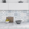 24pcs 10x10cm Colorful PVC Wall Stickers Waterproof Self-adhesive Vinyl Stickers for Home Kitchen Bathroom Wall Decor - 3 of 4