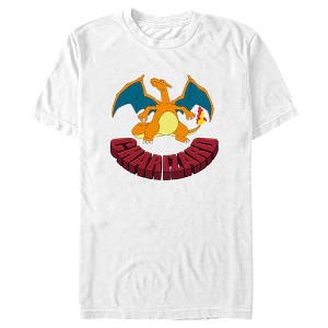 Men's Pokemon Charizard Portrait T-Shirt - 1 of 4