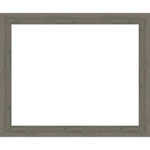 Amanti Art Fencepost Brown Narrow Framed Dry Erase Magnetic Board - 1 of 4