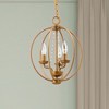 Livex Lighting Arabella 3 - Light Chandelier in  Antique Gold Leaf - 2 of 4