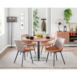 Set of 2 Outlaw Industrial Two-Tone Chairs - LumiSource - 1 of 4