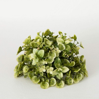 Sullivans 5" Artificial Eucalyptus & Mint Leaf Orb