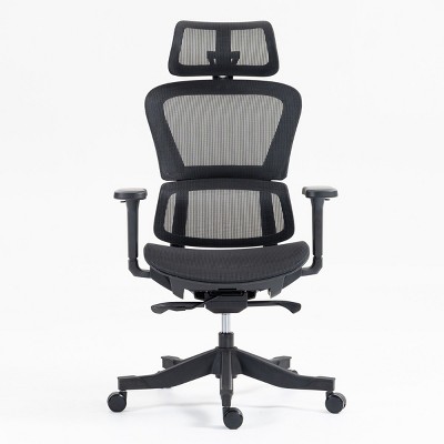 Ergonomic High Back Mesh Office Chair with 4D Adjustable Armrests, Lumbar Support, Comfort Mesh Desk Chair for Home Office - Cuddlewood