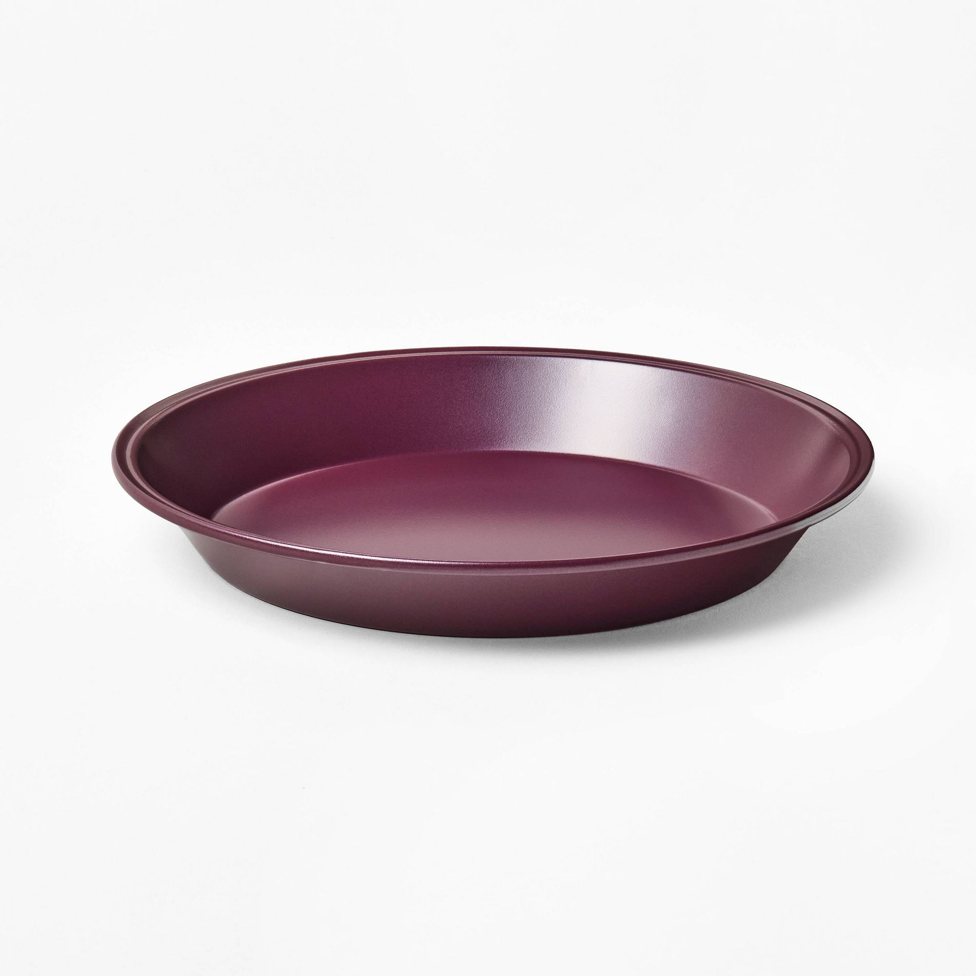 9" Nonstick Aluminized Steel Round Pie Pan Dark Purple - Figmint™