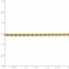 Black Bow Jewelry 3mm 14k Yellow Gold Classic Solid Rope Chain Bracelet - 4 of 4