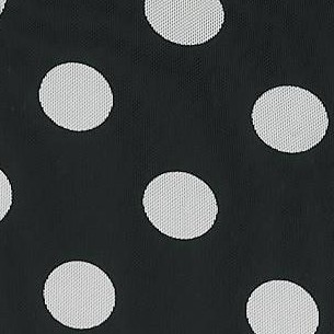 Black/White Polka Dots