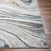 Hauteloom Gregg Silver Gray Marble Area Rug - 3 of 4