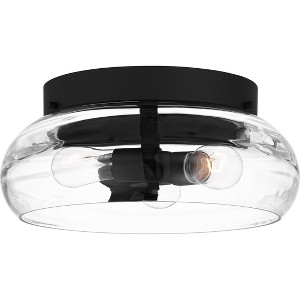 Lucy 3-Light Matte Black Flush Mount Light - 1 of 4