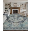 Abynow Medallion Distressed Persian Indoor Area Rug - 2 of 4