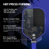 AENKYO 16.5 Inch Pickleball Paddle - Cold Pressed Kevlar Face, USAPA Approved, Carbon Fiber Racquet, Red & Blue - 4 of 4