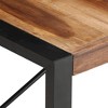 vidaXL Coffee Table 55.1"x27.6"x15.7" Solid Wood - 4 of 4