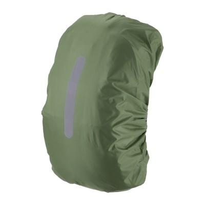 Unique Bargains Waterproof Backpack Rain Cover with Vertical Reflective Strap