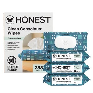 The Honest Company Sensitive Clean Conscious Wipes - 1 of 4