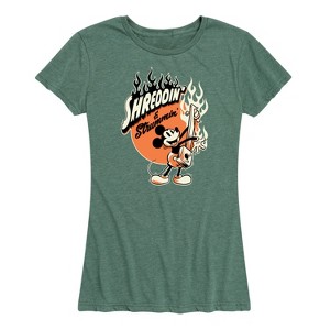 Women's - Disney - Shreddin And Strummin Short Sleeve Graphic T-Shirt - 1 of 4