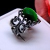 Filigree White Fire Opal Statement Ring Women Ginger Lyne Collection - 3 of 4