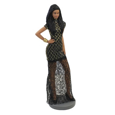 Black Art 9.25" Fierce Figurine Sister Friends Collection  -  Decorative Figurines