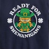Boys' - Garfield - Ready For Shenanigans Graphic Long Sleeve Fleece Sweatshirt - 2 of 4